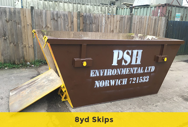 8yd size of skip