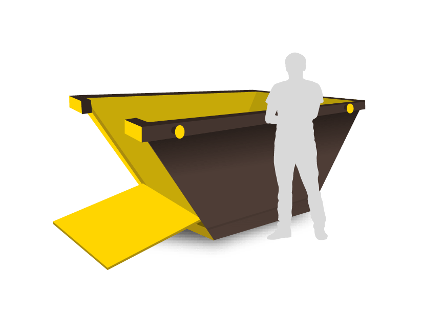 6 yard skip scale image